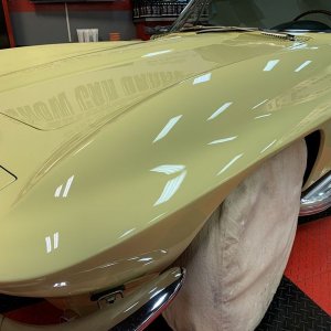 Mellow Yellow 2-door Chevy Dr. Beasleys Z1 Corrected Sealed 1965 Corvette