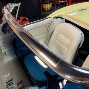 Mellow Yellow 2-door Chevy Dr. Beasleys Z1 Corrected Sealed 1965 Corvette