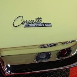 Mellow Yellow 2-door Chevy Dr. Beasleys Z1 Corrected Sealed 1965 Corvette