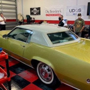 1968 Cadillac Original Paint Detailing Class Mike Phillips