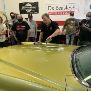 1968 Cadillac Original Paint Detailing Class Mike Phillips