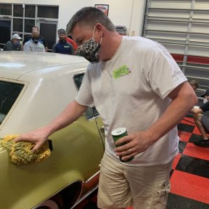 1968 Cadillac Original Paint Detailing Class Mike Phillips