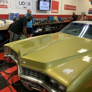 1968 Cadillac Original Paint Detailing Class Mike Phillips