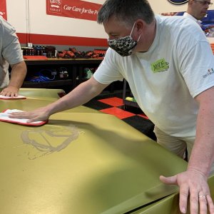 1968 Cadillac Original Paint Detailing Class Mike Phillips