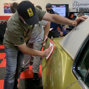 1968 Cadillac Original Paint Detailing Class Mike Phillips