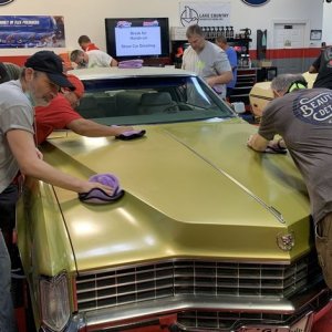 1968 Cadillac Original Paint Detailing Class Mike Phillips