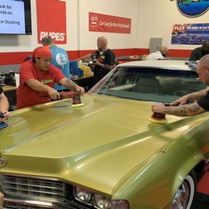 1968 Cadillac Original Paint Detailing Class Mike Phillips