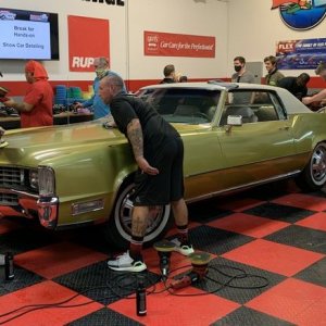 1968 Cadillac Original Paint Detailing Class Mike Phillips
