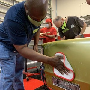 1968 Cadillac Original Paint Detailing Class Mike Phillips