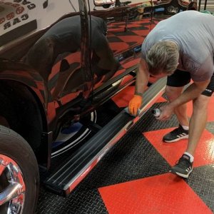 Solution Finish Restore Running Boards 2018 Chevy Silverado