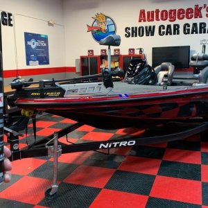 SONAX PNS on Black Powder Coating Paint Boat Trailer