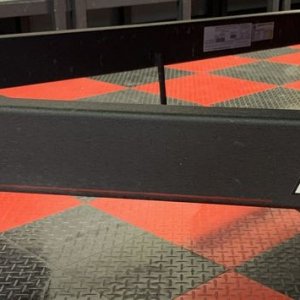 SONAX PNS on Black Powder Coating Paint Boat Trailer