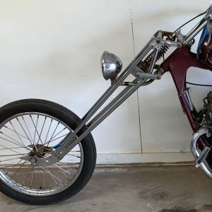 John Quade Honda CB750 Chopper The Black Widows Clint Eastwood