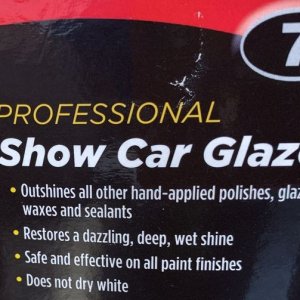 Sealer Reseal Glaze to Show Car Glaze Bottles Mike Phillips