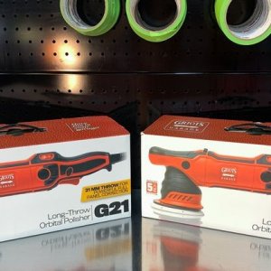 NEW Griots Garage BOSS 15mm and 21mm Polishers Mike Phillips