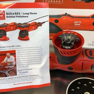 NEW Griots Garage BOSS 15mm and 21mm Polishers Mike Phillips