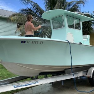 Washing a ceramic coated boat Mike Phillips Autogeek