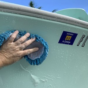 Washing a ceramic coated boat Mike Phillips Autogeek