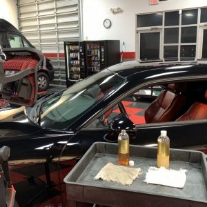 Review Leatherique Ruby Red Napa Leather Seats 2015 Dodge Challenger