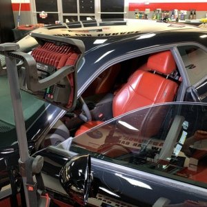 Review Leatherique Ruby Red Napa Leather Seats 2015 Dodge Challenger