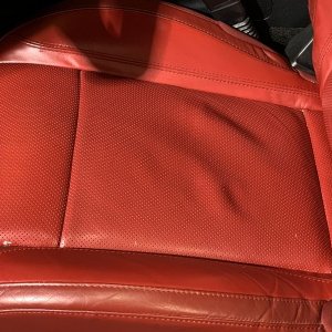 Review Leatherique Ruby Red Napa Leather Seats 2015 Dodge Challenger