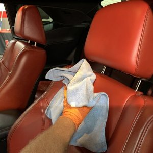 Review Leatherique Ruby Red Napa Leather Seats 2015 Dodge Challenger