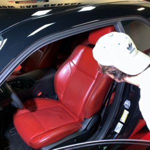 Review Leatherique Ruby Red Napa Leather Seats 2015 Dodge Challenger