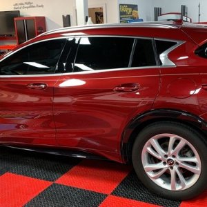 Infiniti QX30 Paint Correction and Coating Mike Phillips