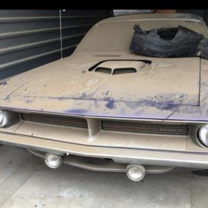 MOPAR Barn Find 1970 Plymouth Cuda 440-6 Mike Phillips Autogeek