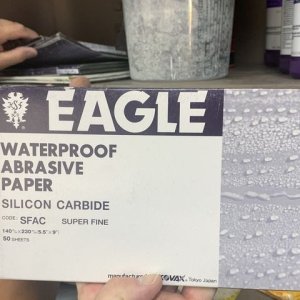 Wetsanding Tools and Demo Hood Paint
