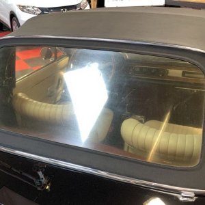 Restore Back Plastic Window 1966 Ferrari Convertible Mike Phillips