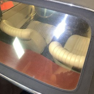 Restore Back Plastic Window 1966 Ferrari Convertible Mike Phillips