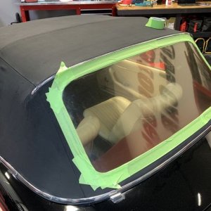 Restore Back Plastic Window 1966 Ferrari Convertible Mike Phillips