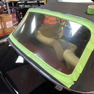 Restore Back Plastic Window 1966 Ferrari Convertible Mike Phillips