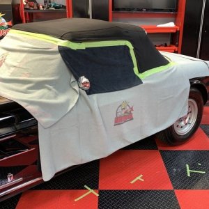 Protect Restore Canvas Cloth Convertible Top 1966 Ferrari Mike Phillips