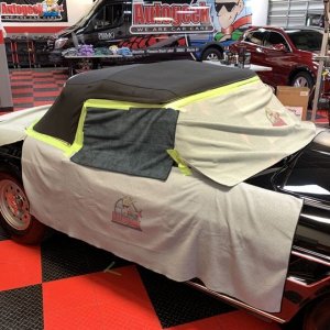 Protect Restore Canvas Cloth Convertible Top 1966 Ferrari Mike Phillips