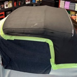 Protect Restore Canvas Cloth Convertible Top 1966 Ferrari Mike Phillips
