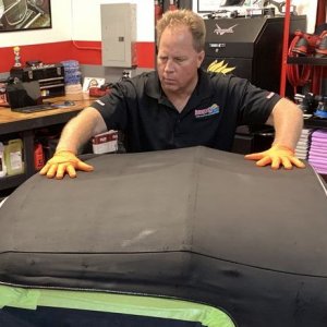 Protect Restore Canvas Cloth Convertible Top 1966 Ferrari Mike Phillips