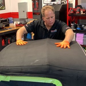 Protect Restore Canvas Cloth Convertible Top 1966 Ferrari Mike Phillips