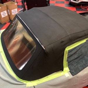 Protect Restore Canvas Cloth Convertible Top 1966 Ferrari Mike Phillips