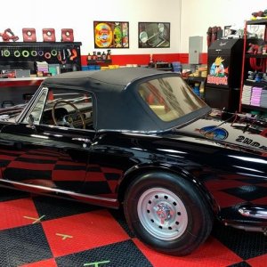 Protect Restore Canvas Cloth Convertible Top 1966 Ferrari Mike Phillips