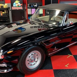 Leatheriquie 1966 Ferrari 275 GTS detailed Mike Phillips