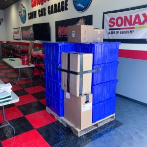 Grit Guard Universal Detailing Cart Packing into Box