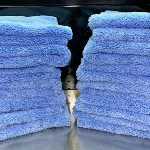 Speed Master Cloud 9 Microfiber Buffing Towel Blue