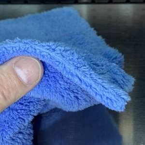 Speed Master Cloud 9 Microfiber Buffing Towel Blue