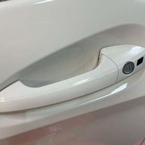 Remove Fingernail Scratches behind door handle