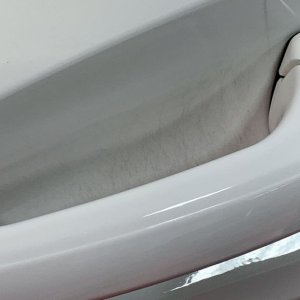 Remove Fingernail Scratches behind door handle