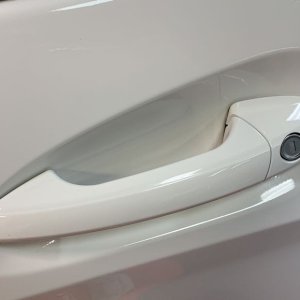 Remove Fingernail Scratches behind door handle