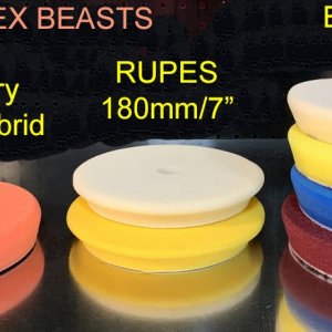FLEX BEAST - Supa BEAST and CBEAST BUFFING PAD RECOMMENDATIONS