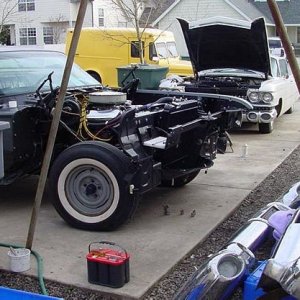 1966 Chevy Milk Truck 1959 Cadillac Mike Phillips